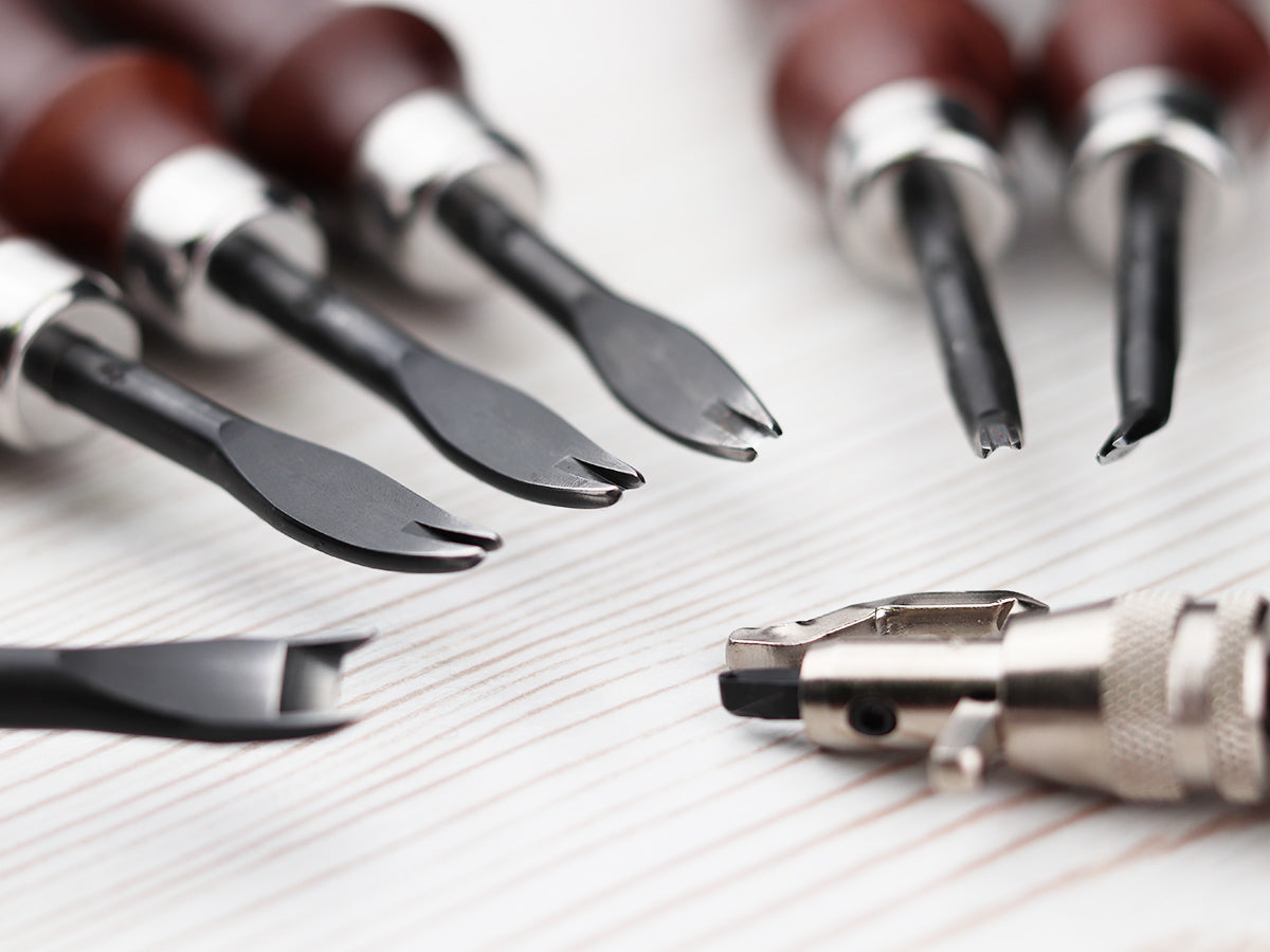 GROOVING & SKIVING shop.leatheredgepaint