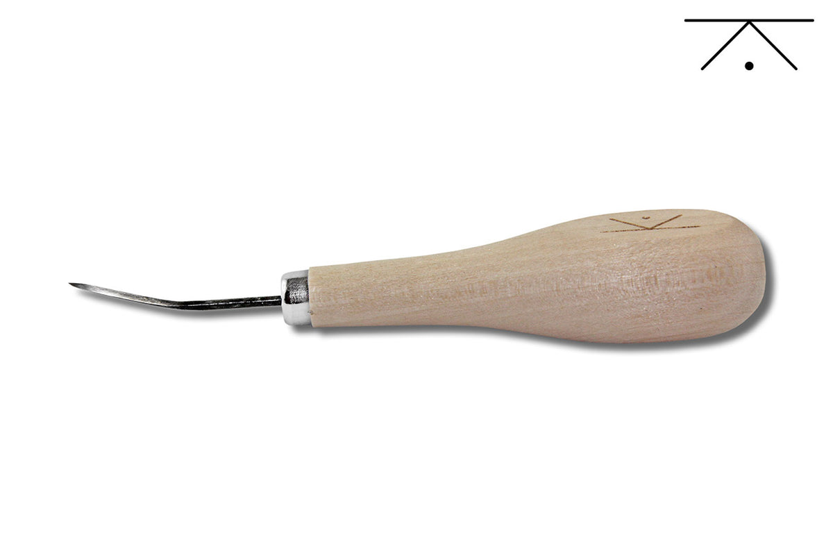 Curved Awl (diamond) Leather Craft Tools Giardini Group shop